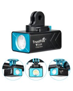 Luz de bicicleta TrustFire D2R delantera 450LM lámpara de ciclismo tipo C luz de bicicleta recargable