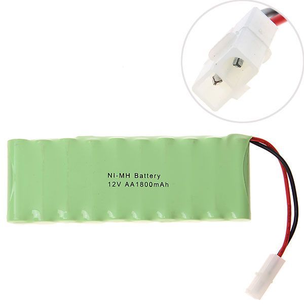 Batería recargable de Ni-MH de 12 V AA y 1800 mAh
