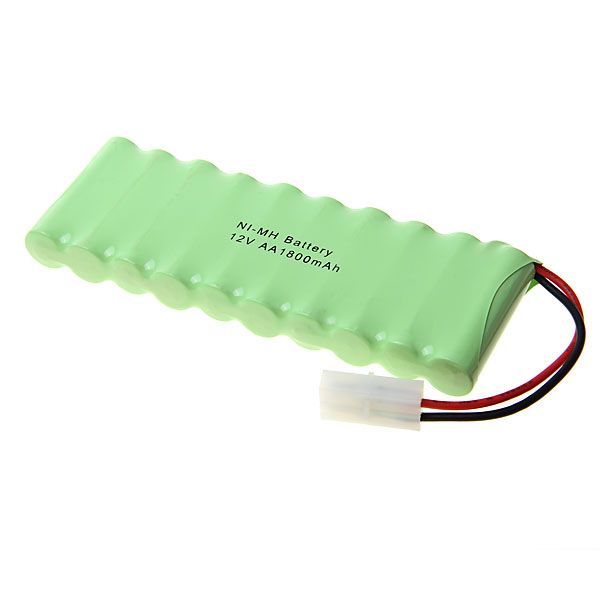 Batería recargable de Ni-MH de 12 V AA y 1800 mAh