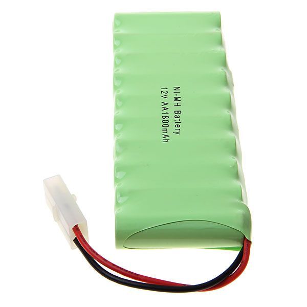 Batería recargable de Ni-MH de 12 V AA y 1800 mAh