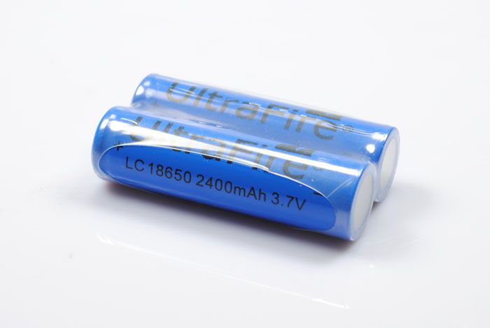 UltraFire LC 3000MAH 3.7V 18650 Batería recargable de ion litio (1 par)