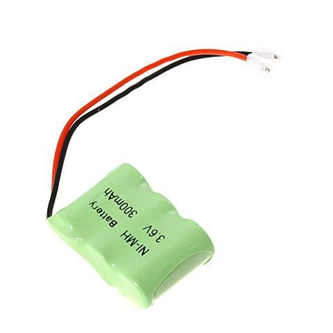 Batería recargable Ni-MH de 3,6 V, 1/2 AAA y 300 mAh