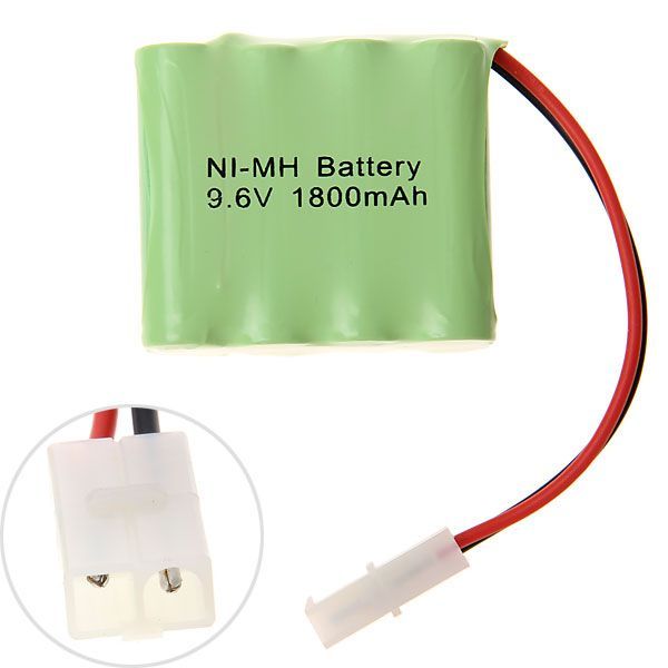 Batería recargable Ni-MH de 9,6 V AA y 1800 mAh